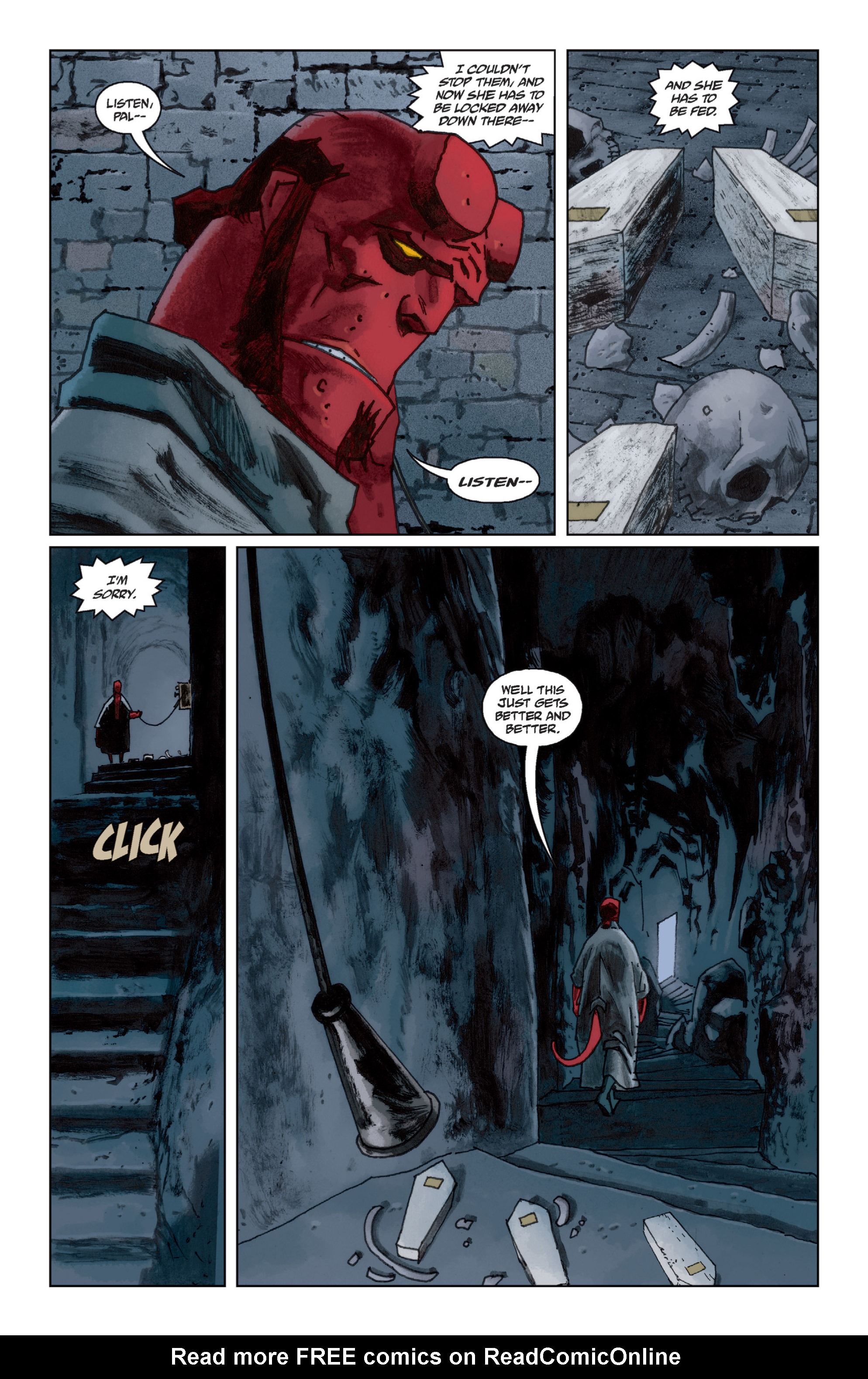 Read online Hellboy comic -  Issue #11 - 91