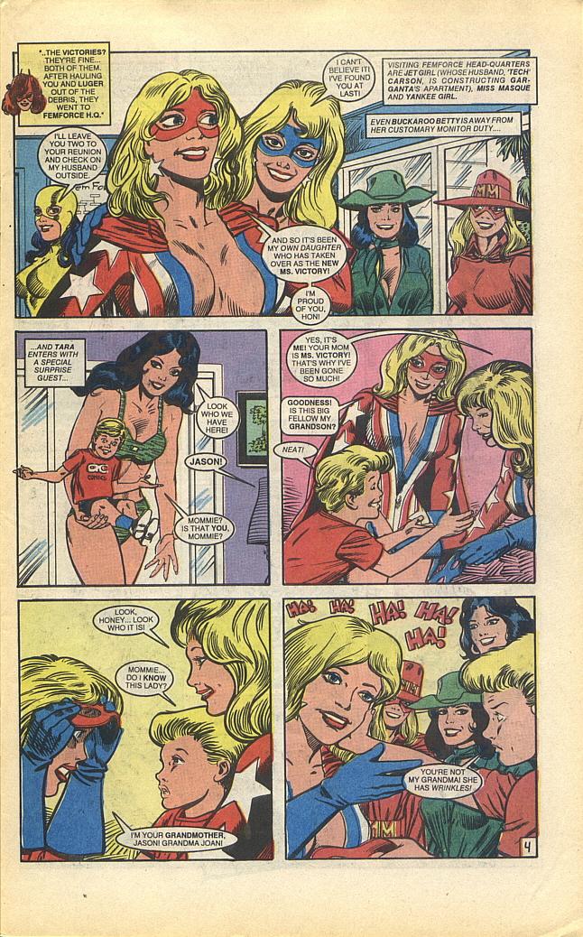 Read online Femforce comic -  Issue #50 - 7