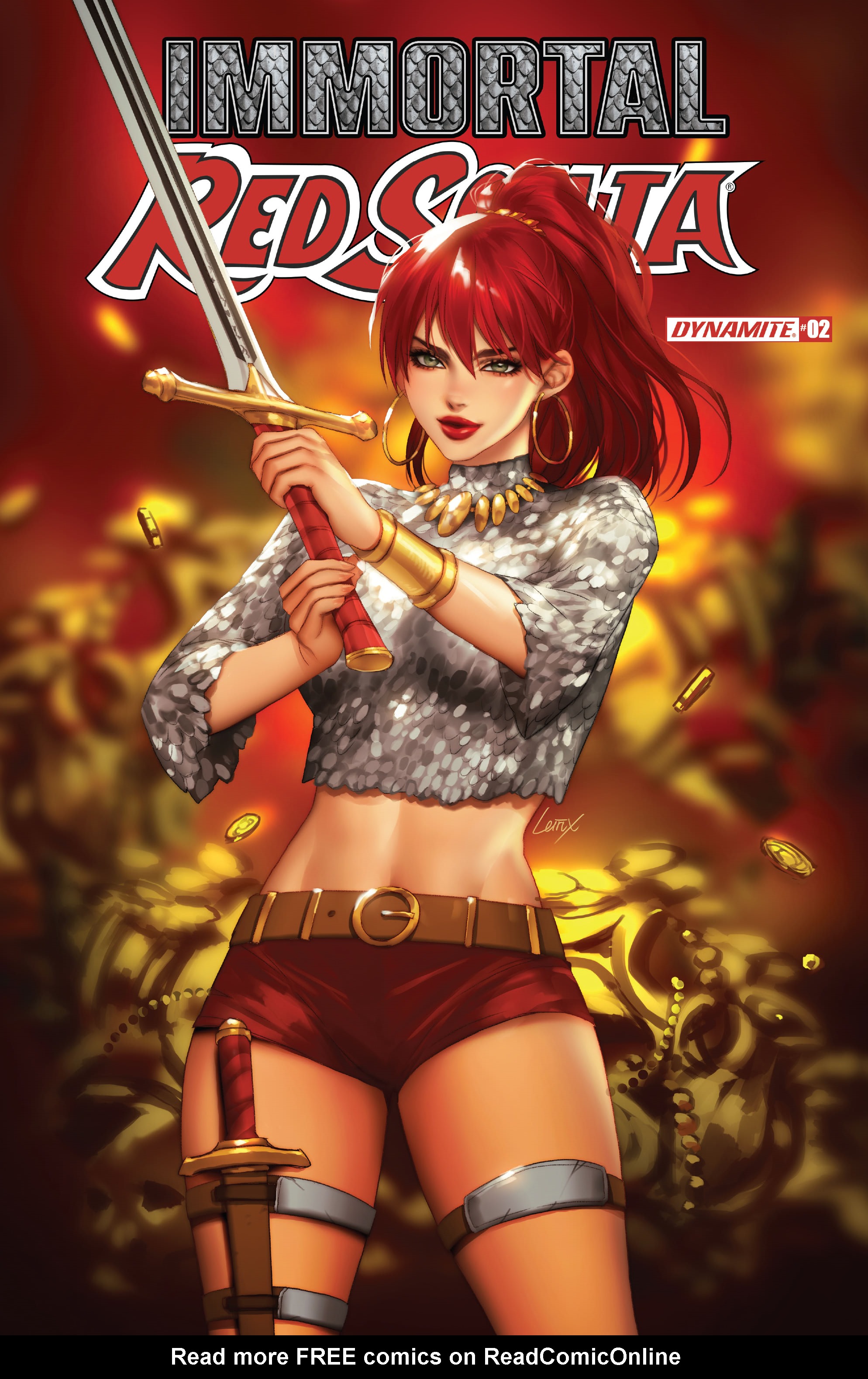 Read online Immortal Red Sonja comic -  Issue #2 - 4