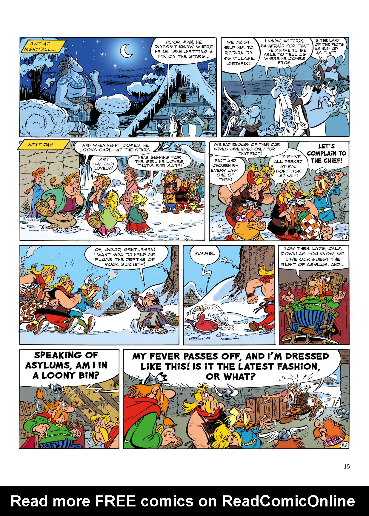 Read online Asterix comic -  Issue #35 - 16