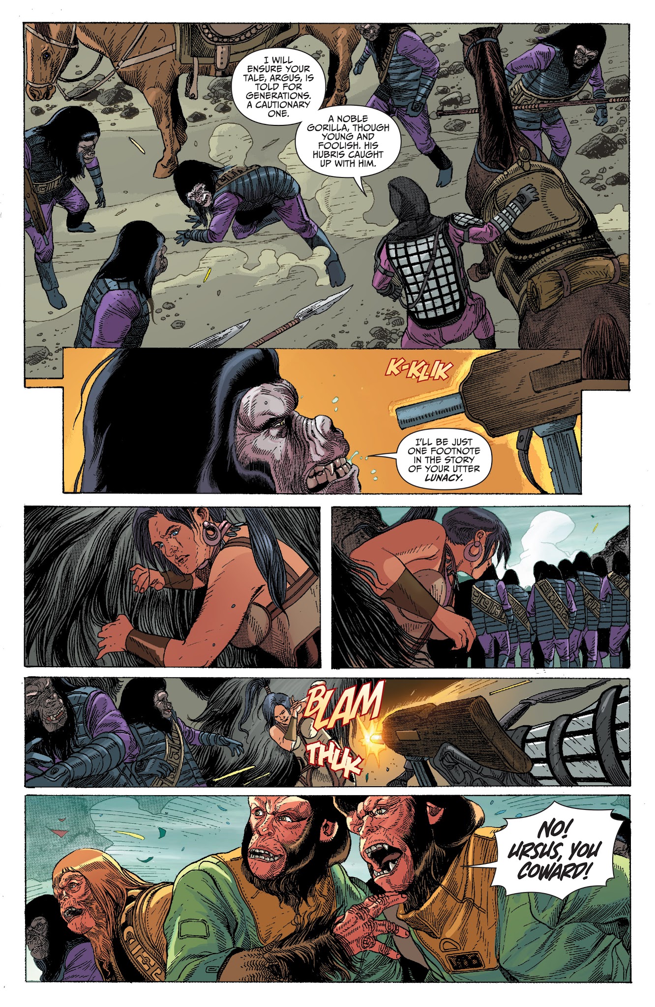 Read online Kong on the Planet of the Apes comic -  Issue #6 - 10