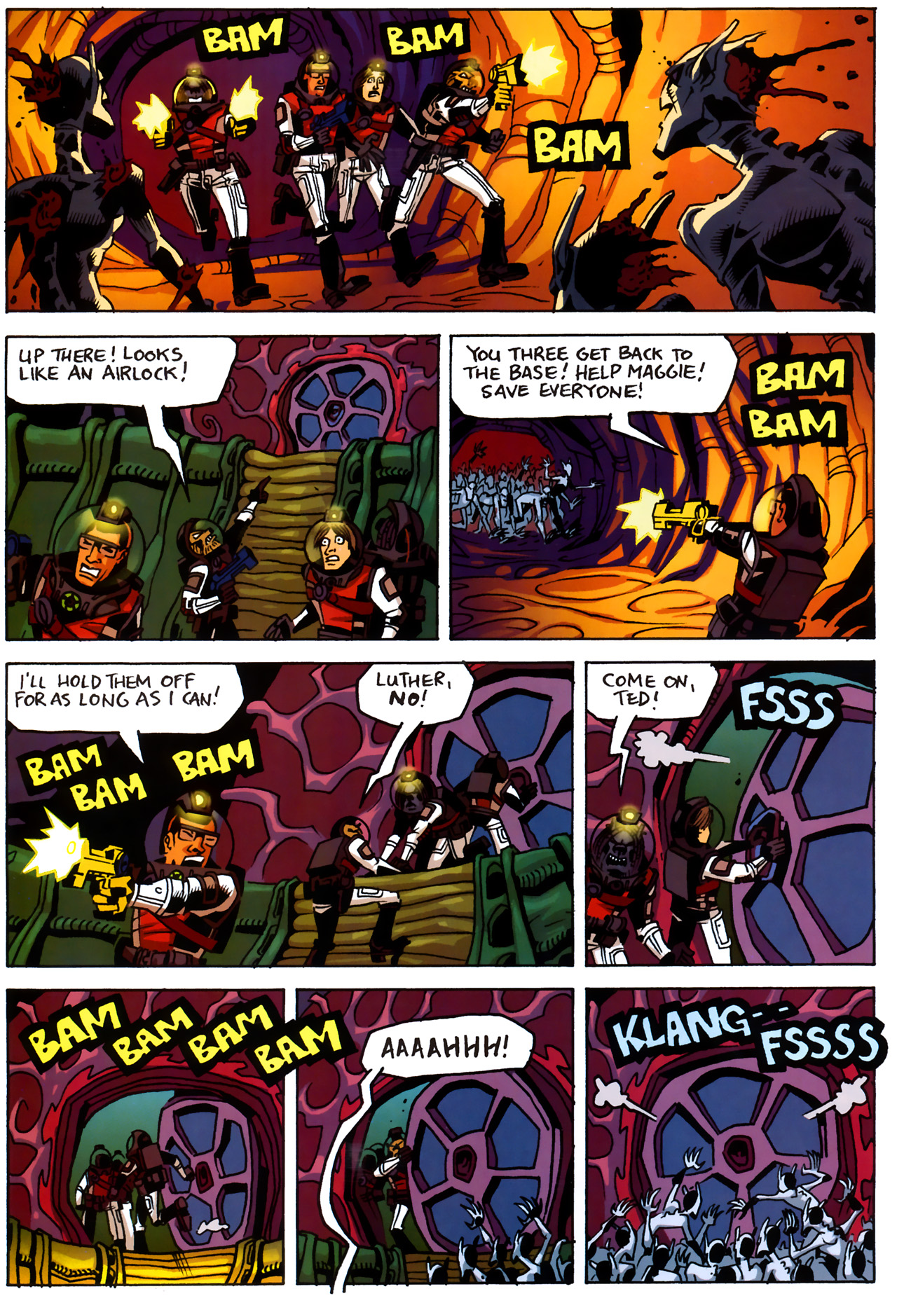 Read online Werewolves on the Moon: Versus Vampires comic -  Issue #2 - 22