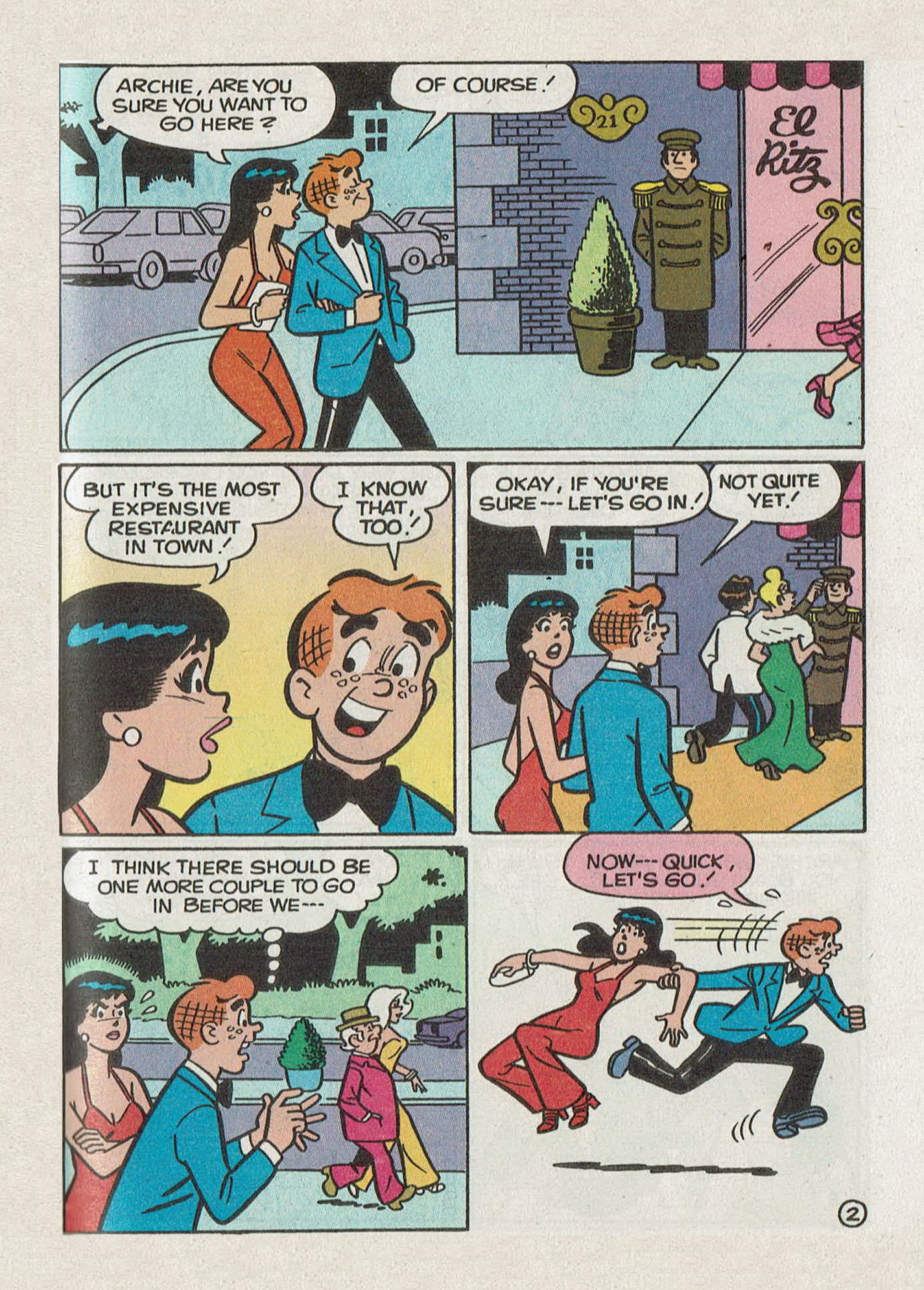 Read online Archie's Pals 'n' Gals Double Digest Magazine comic -  Issue #58 - 60