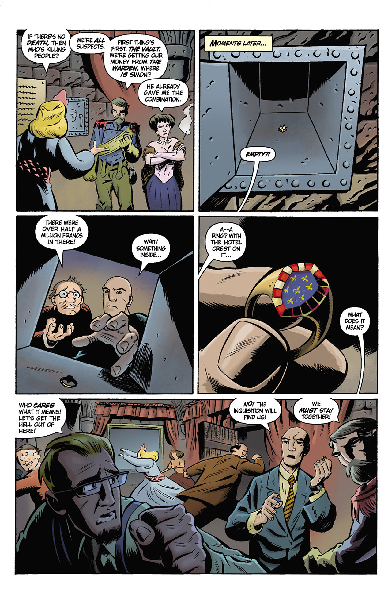 Read online Rex Mundi (2006) comic -  Issue # TPB 6 - 233