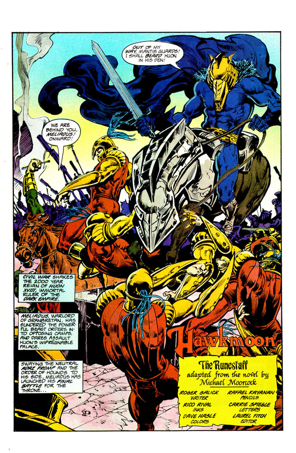Read online Hawkmoon: The Runestaff comic -  Issue #4 - 3