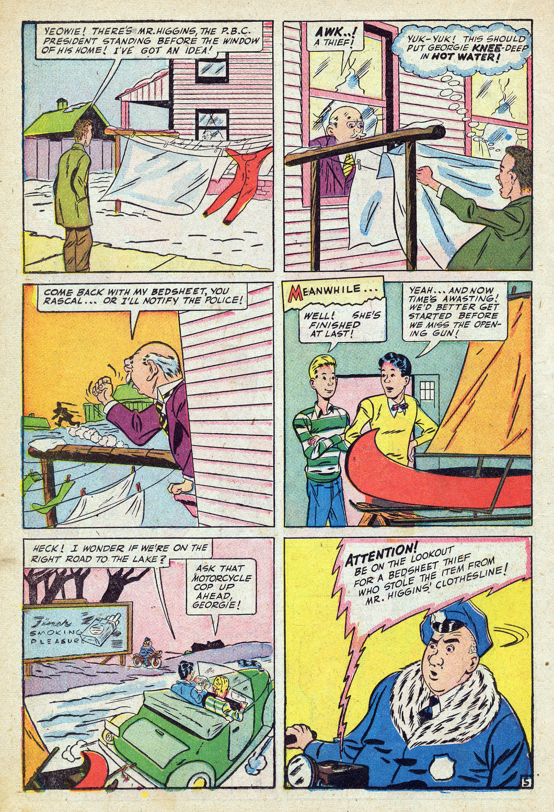 Read online Georgie Comics (1945) comic -  Issue #9 - 34