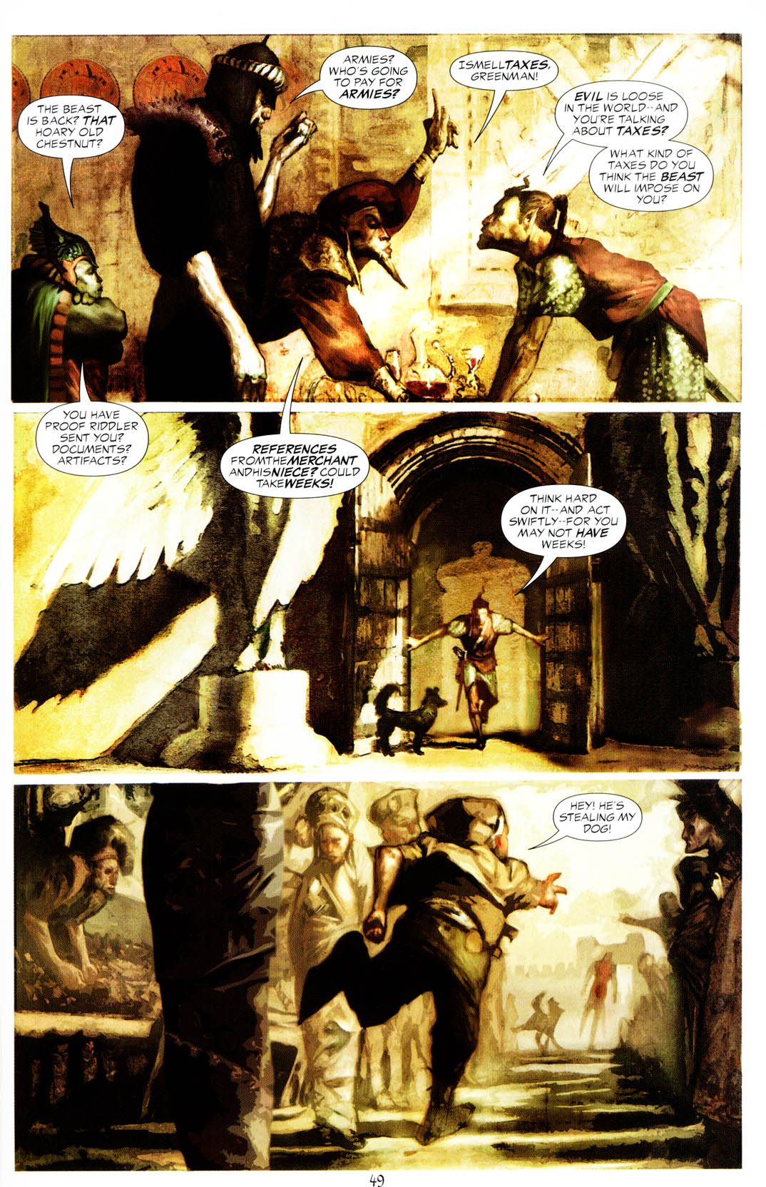Read online JLA: Riddle of the Beast comic -  Issue # Full - 49