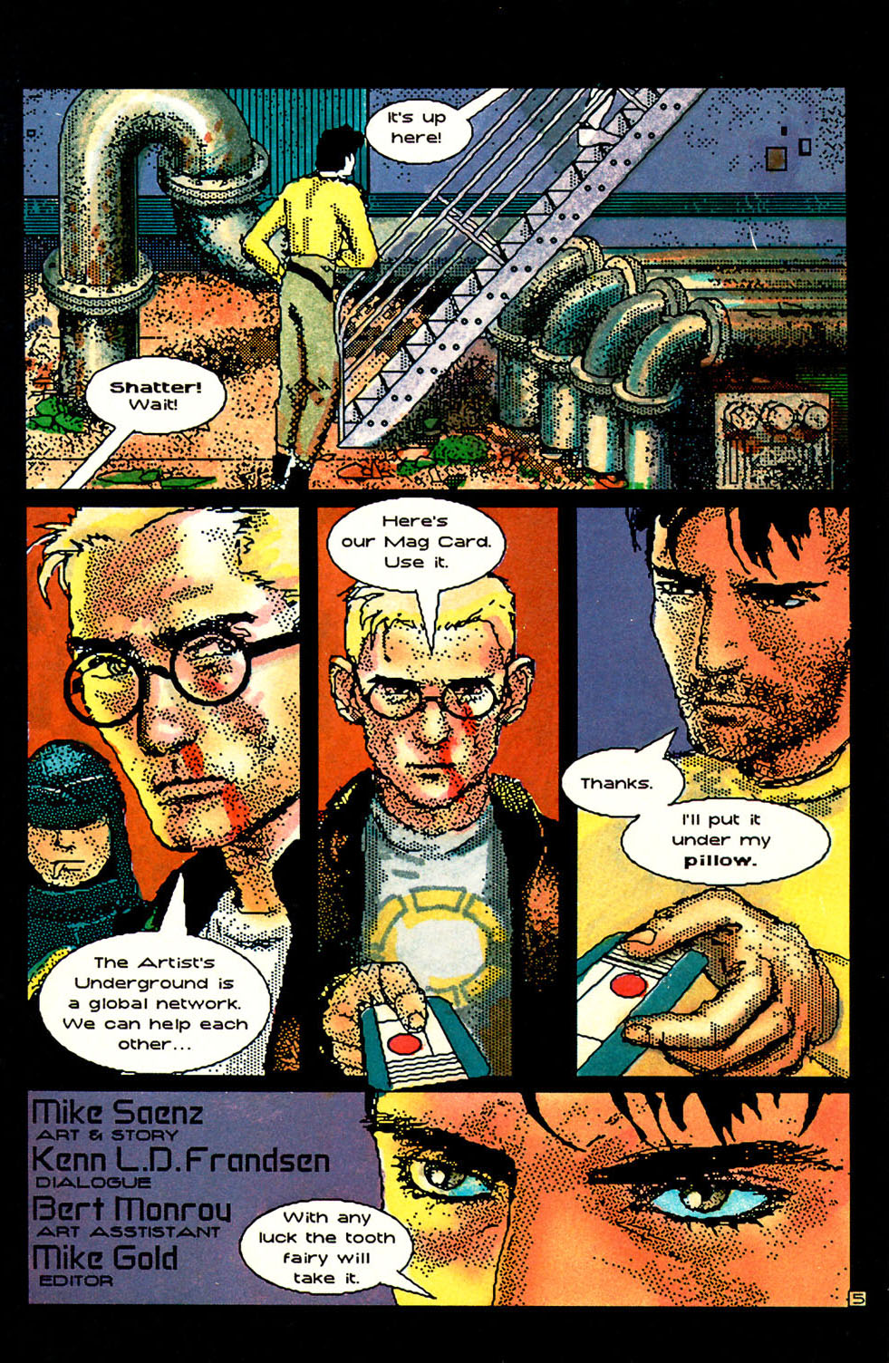 Read online Shatter comic -  Issue #2 - 7