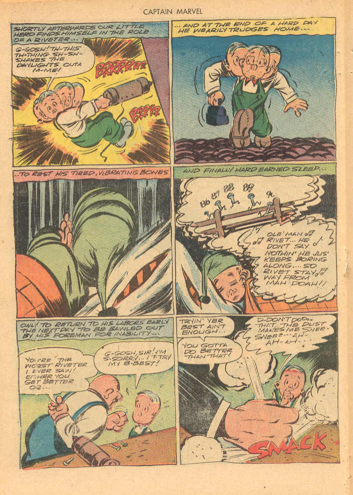 Read online Captain Marvel Adventures comic -  Issue #33 - 34