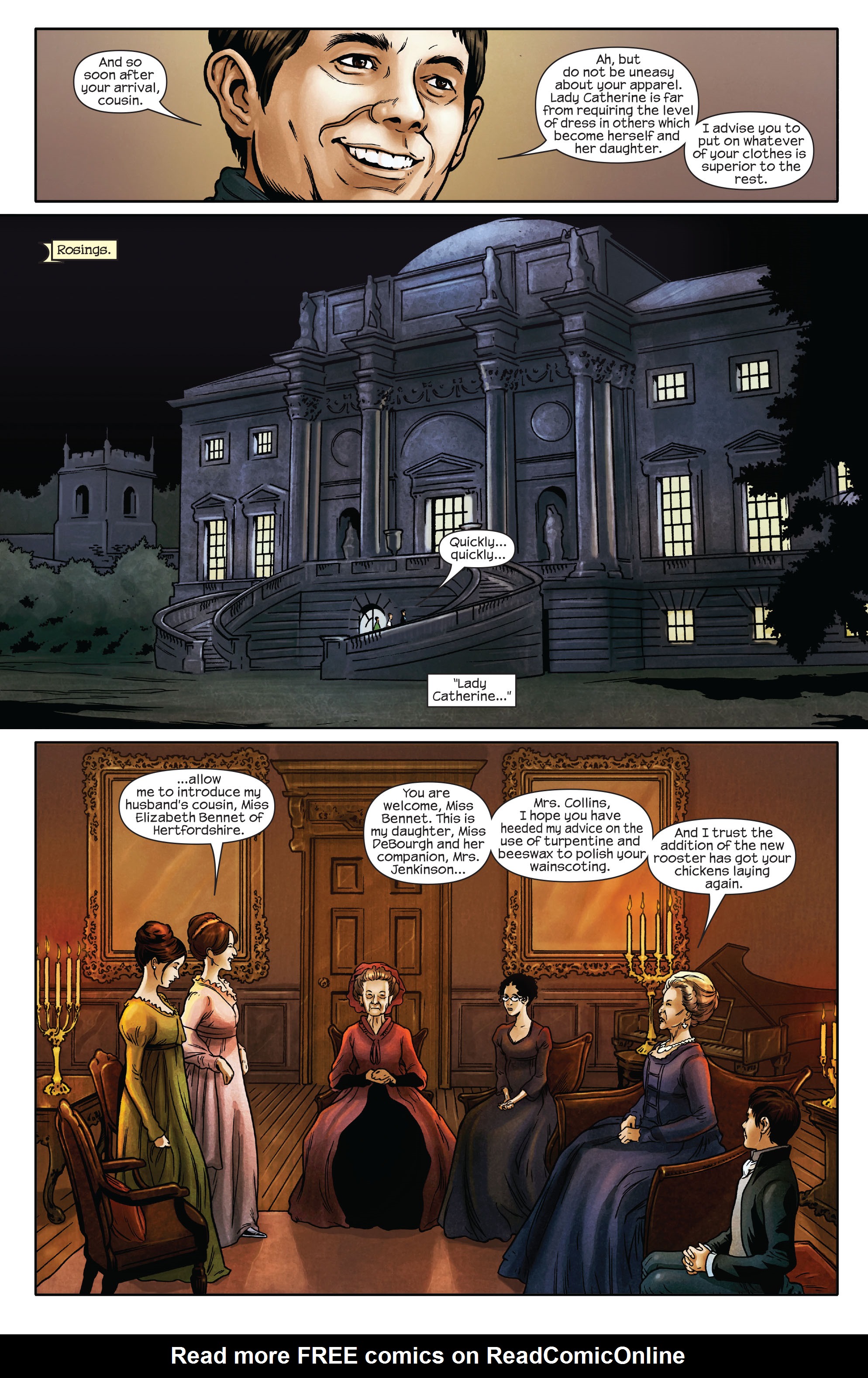 Read online Pride & Prejudice (2009) comic -  Issue #3 - 12