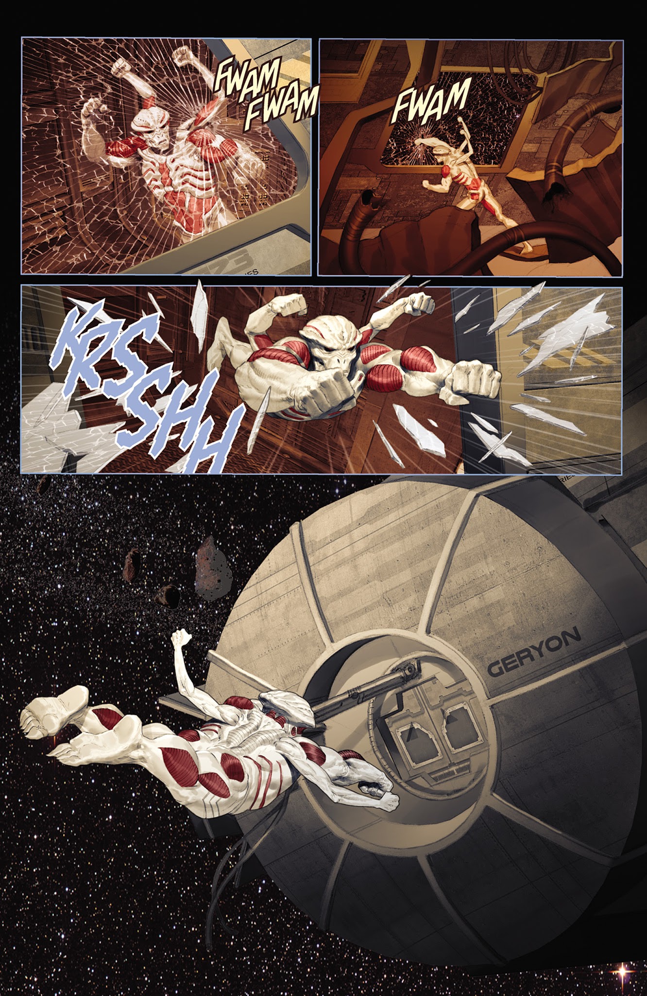 Read online Alien vs. Predator: Fire and Stone comic -  Issue #4 - 14