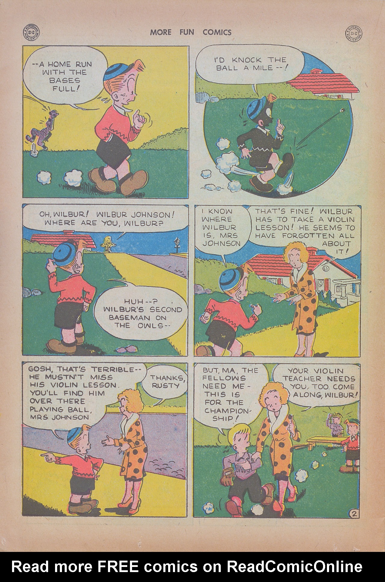 Read online More Fun Comics comic -  Issue #112 - 36