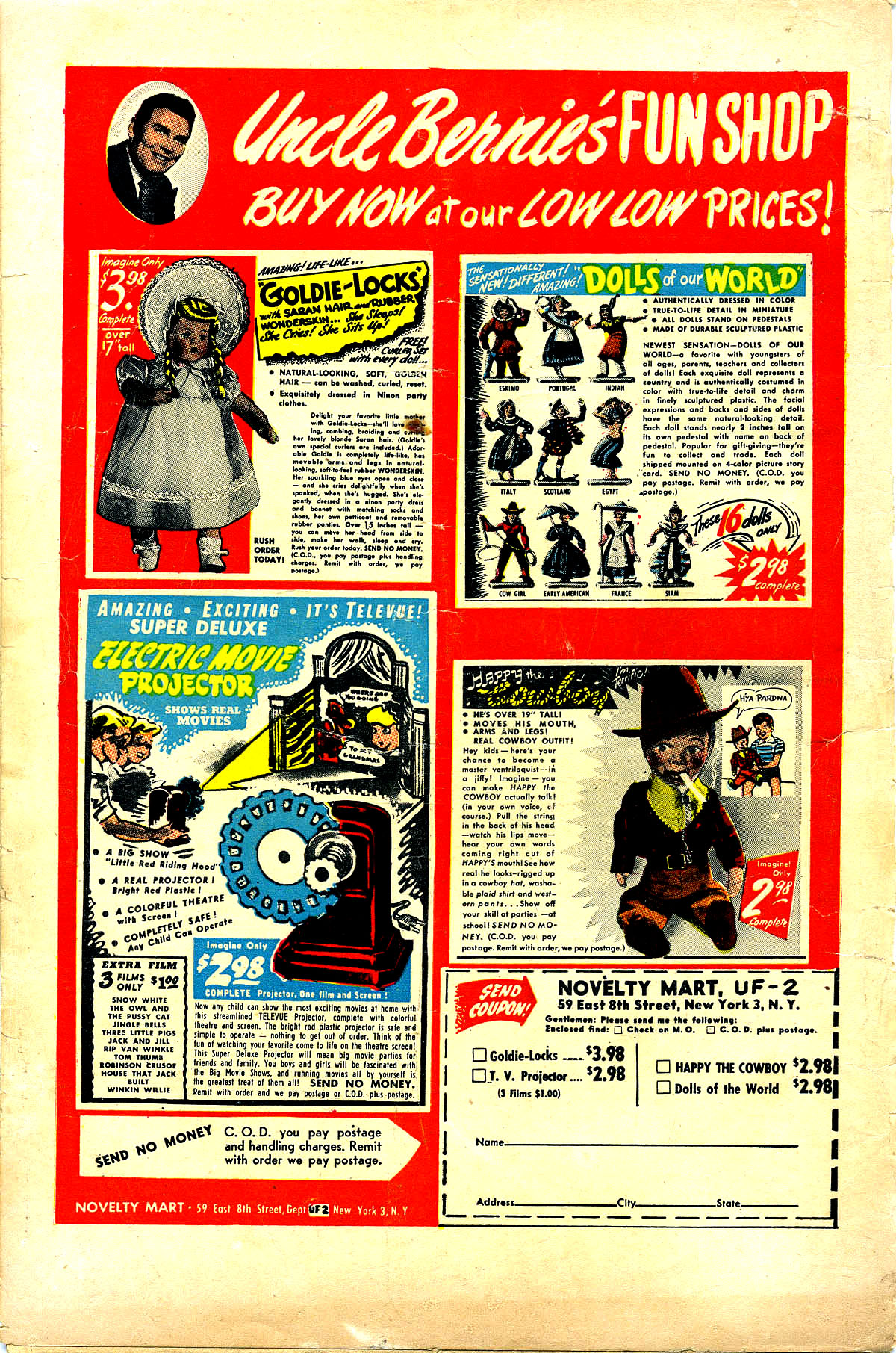 Read online Fritzi Ritz (1953) comic -  Issue #28 - 36
