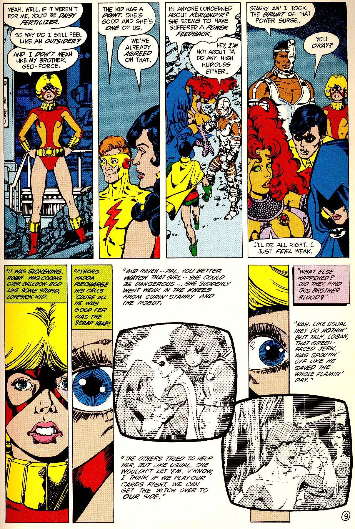 Read online The New Teen Titans: The Judas Contract comic -  Issue # TPB - 14