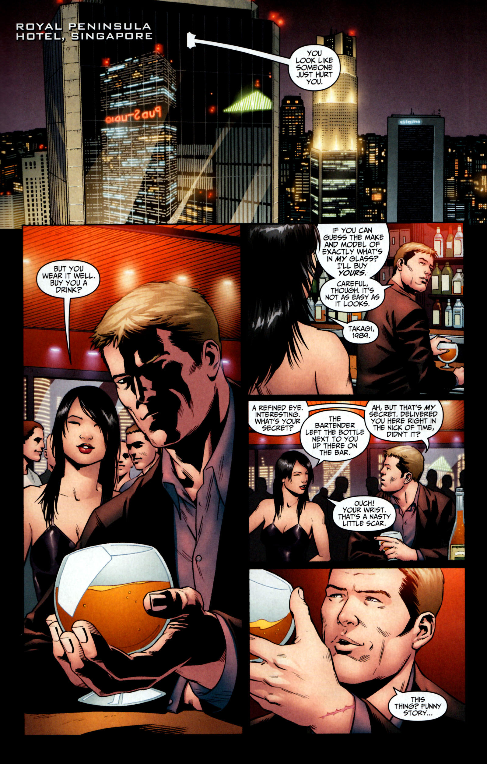 Read online Human Target (2010) comic -  Issue #1 - 19