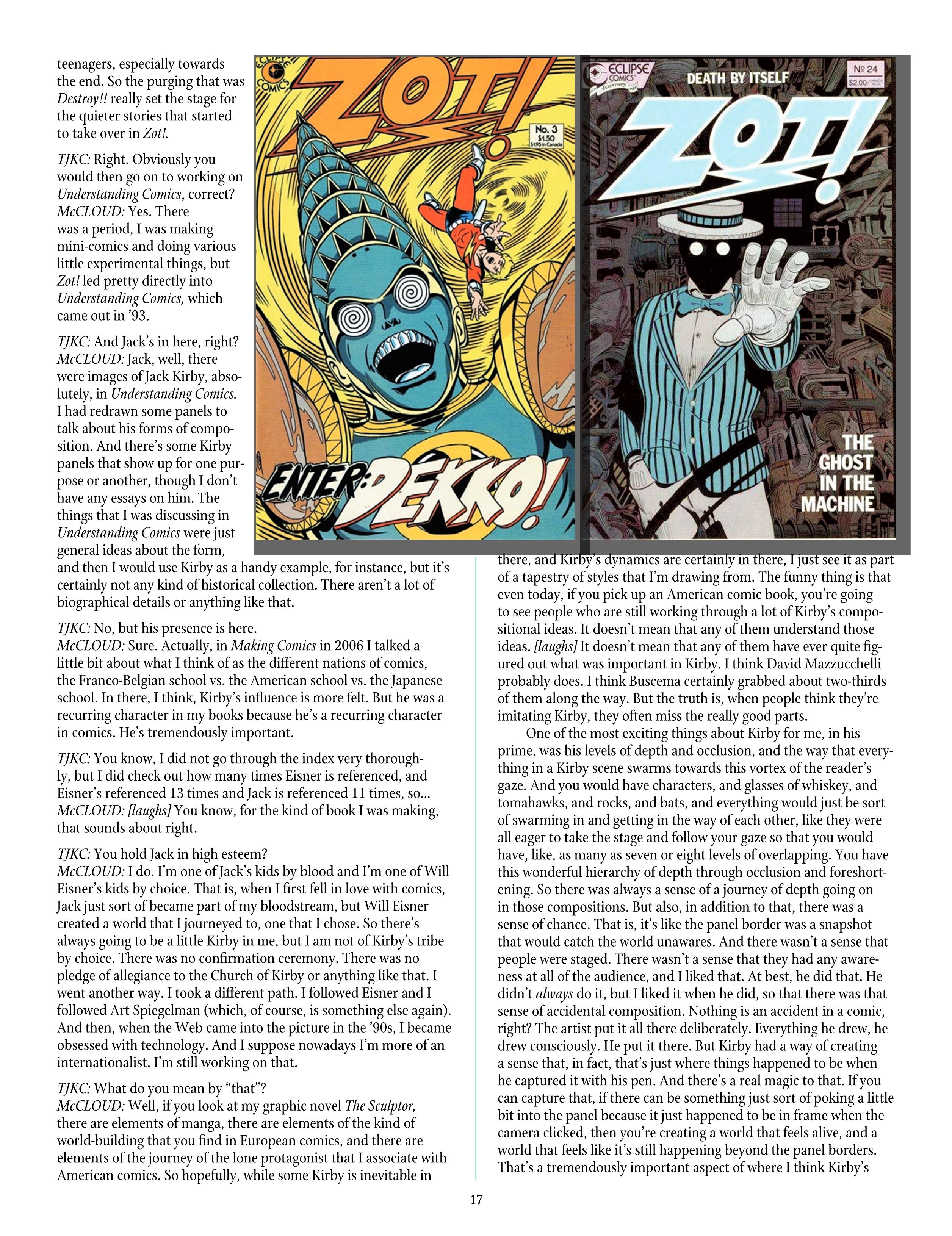 Read online The Jack Kirby Collector comic -  Issue #72 - 19