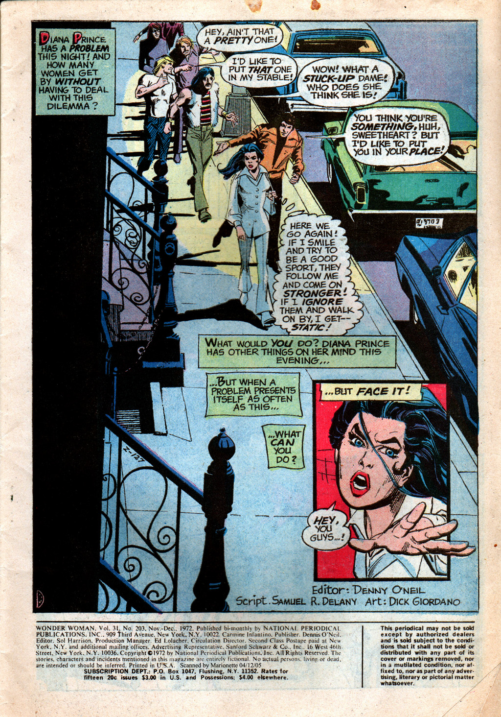 Read online Wonder Woman (1942) comic -  Issue #203 - 2
