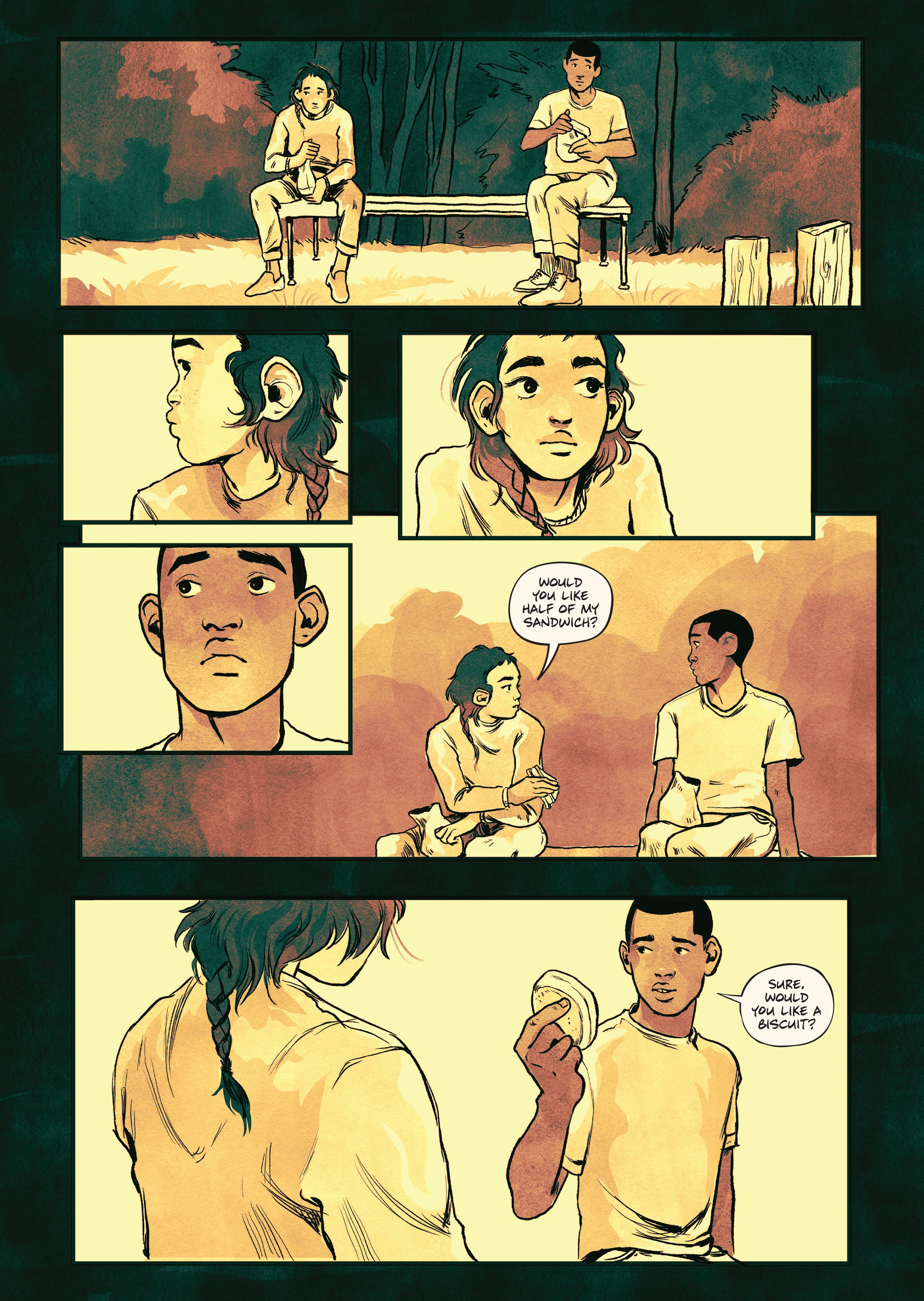 Read online The Sacrifice of Darkness comic -  Issue # TPB - 45