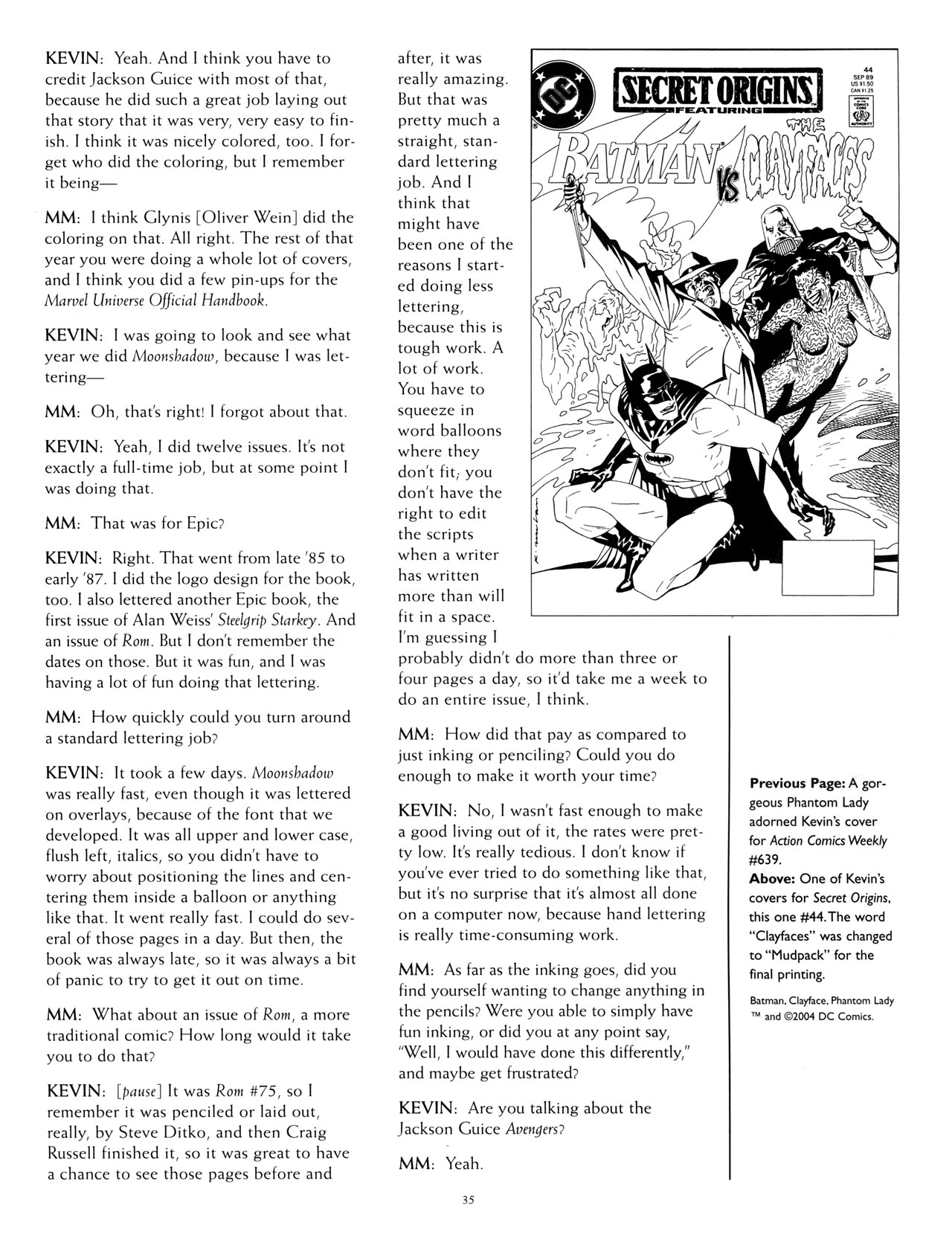 Read online Modern Masters comic -  Issue #4 - 36