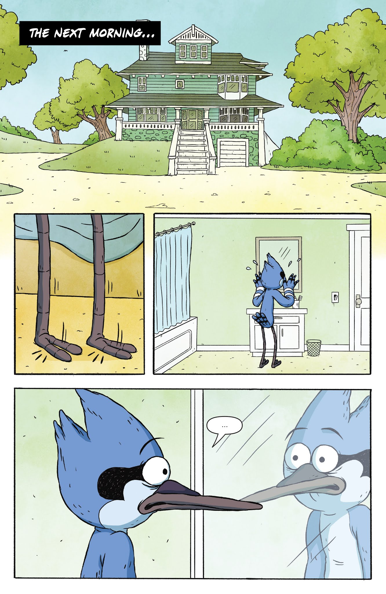 Read online Regular Show: 25 Years Later comic -  Issue #1 - 21