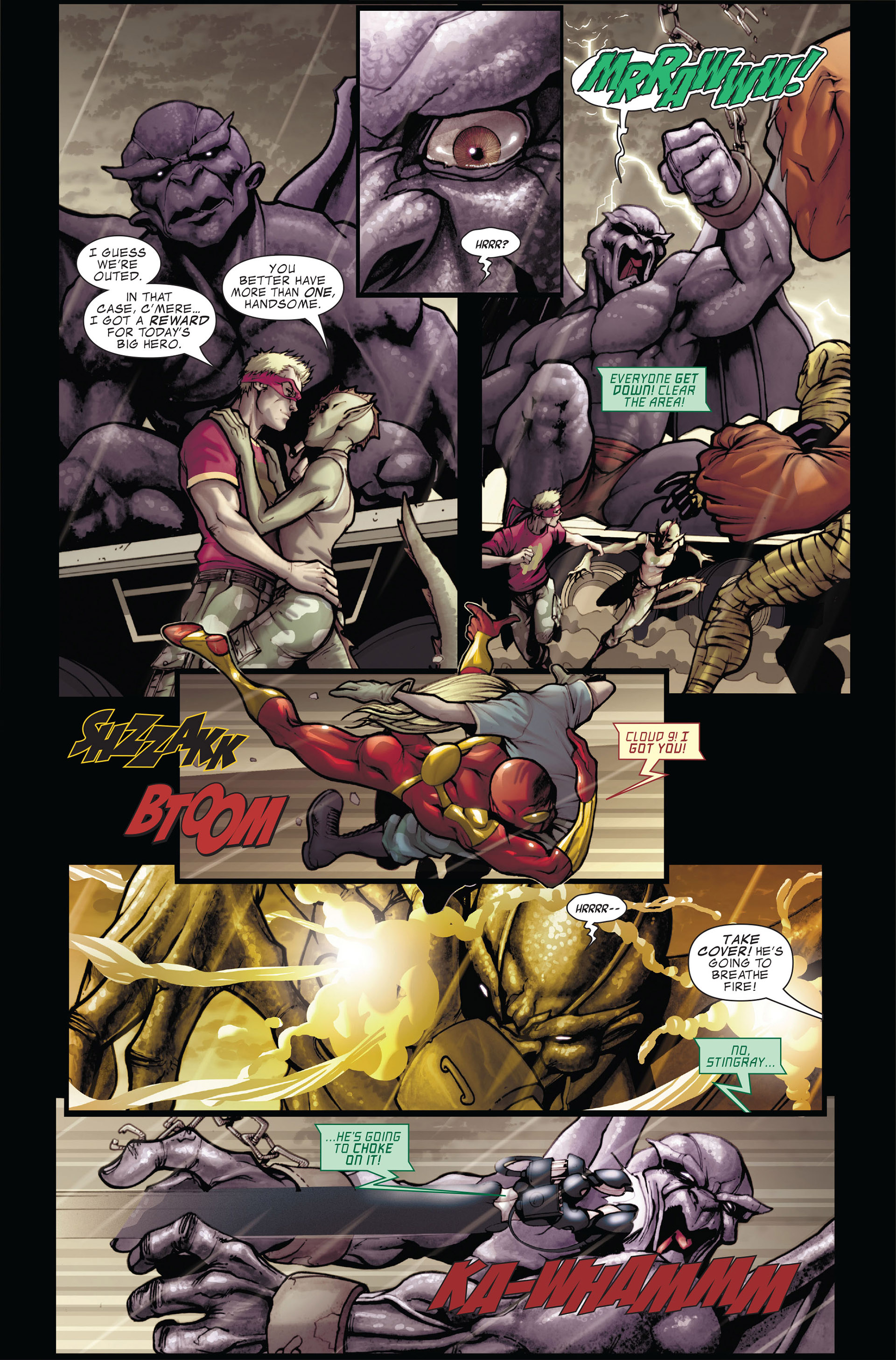 Read online Avengers: The Initiative comic -  Issue #8 - 9