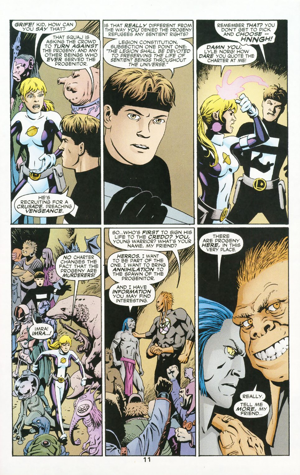 Read online The Legion comic -  Issue #5 - 12