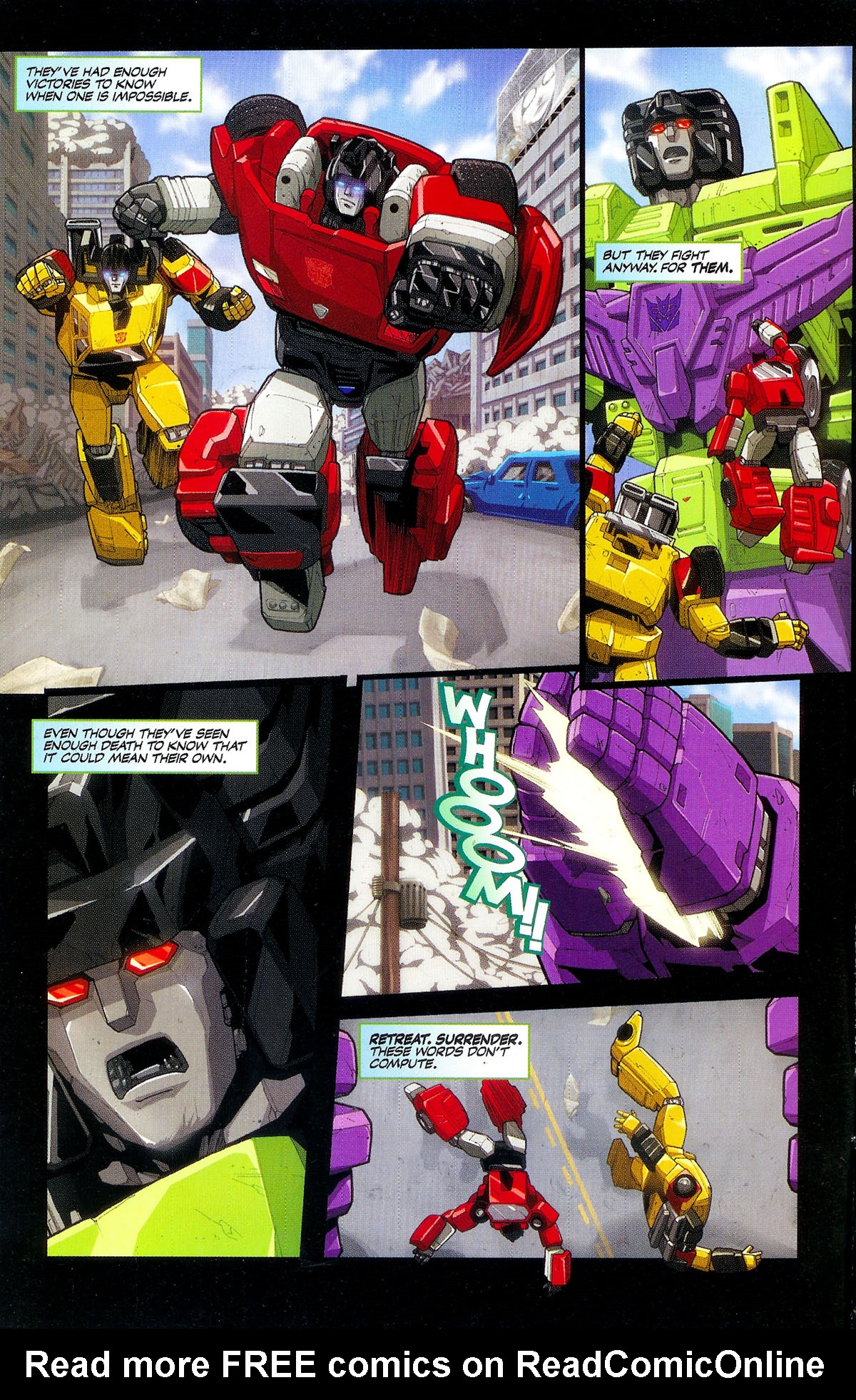 Read online Transformers: Generation 1 (2002) comic -  Issue #5 - 10