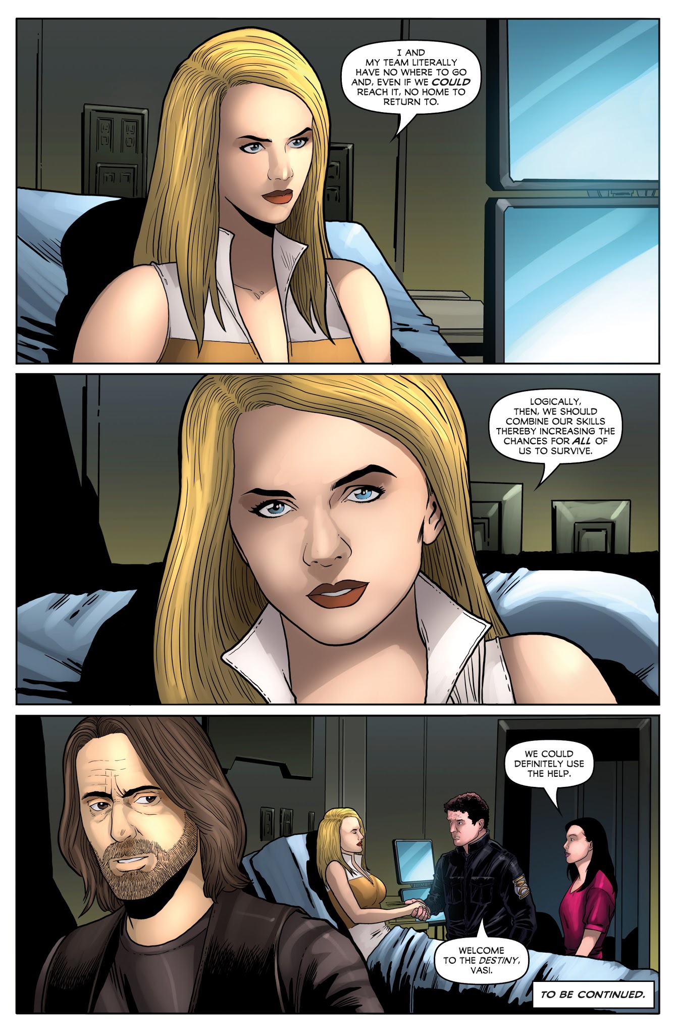 Read online Stargate Universe: Back To Destiny comic -  Issue #4 - 21