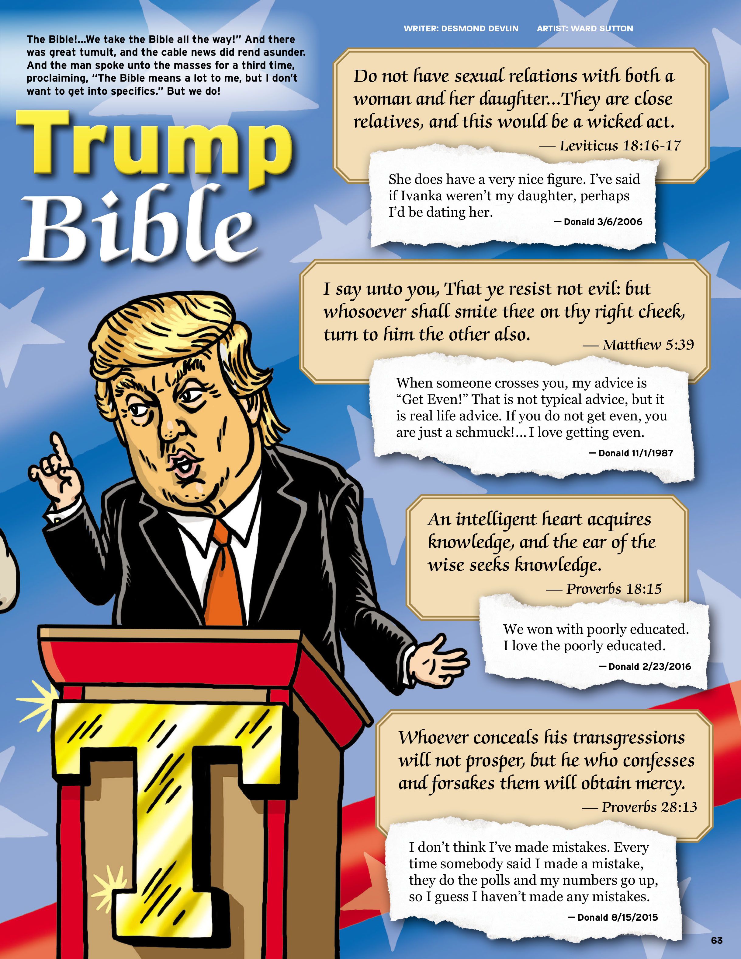 Read online MAD About Trump: A Brilliant Look at Our Brainless President comic -  Issue # TPB - 65