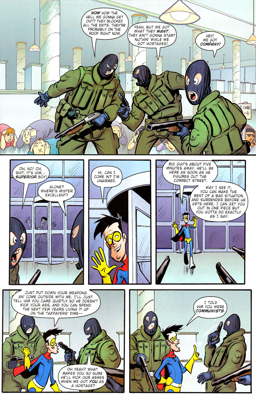 Read online Paul Jenkins' Sidekick comic -  Issue #1 - 11