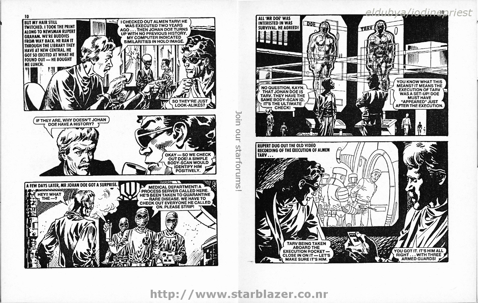 Read online Starblazer comic -  Issue #207 - 7