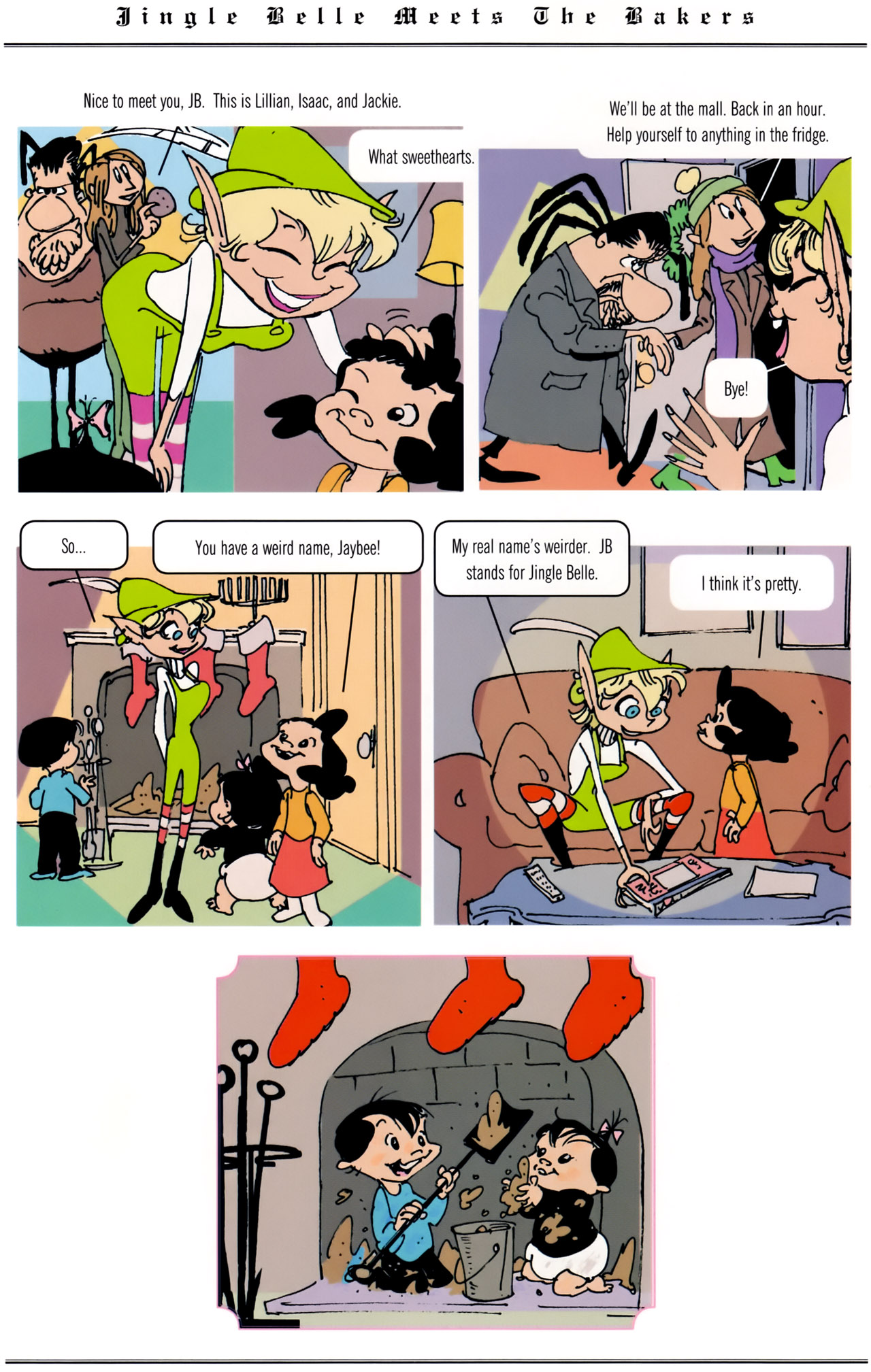 Read online The Bakers Meet Jingle Belle comic -  Issue # Full - 10