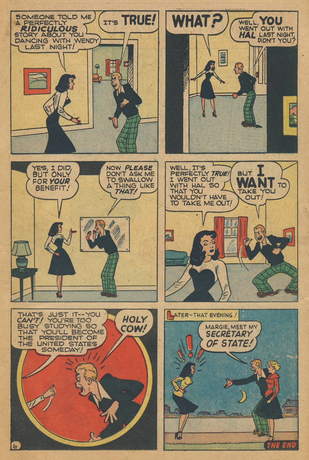 Read online Margie Comics comic -  Issue #47 - 17