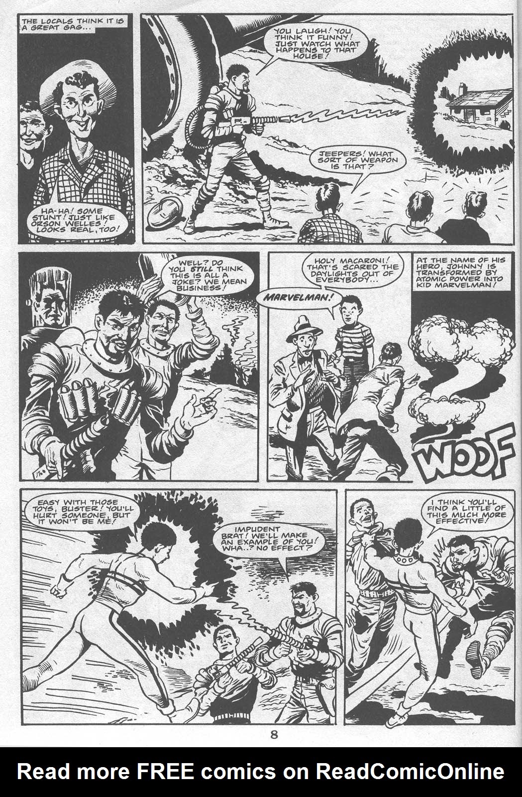 Read online Marvelman Special comic -  Issue # Full - 7
