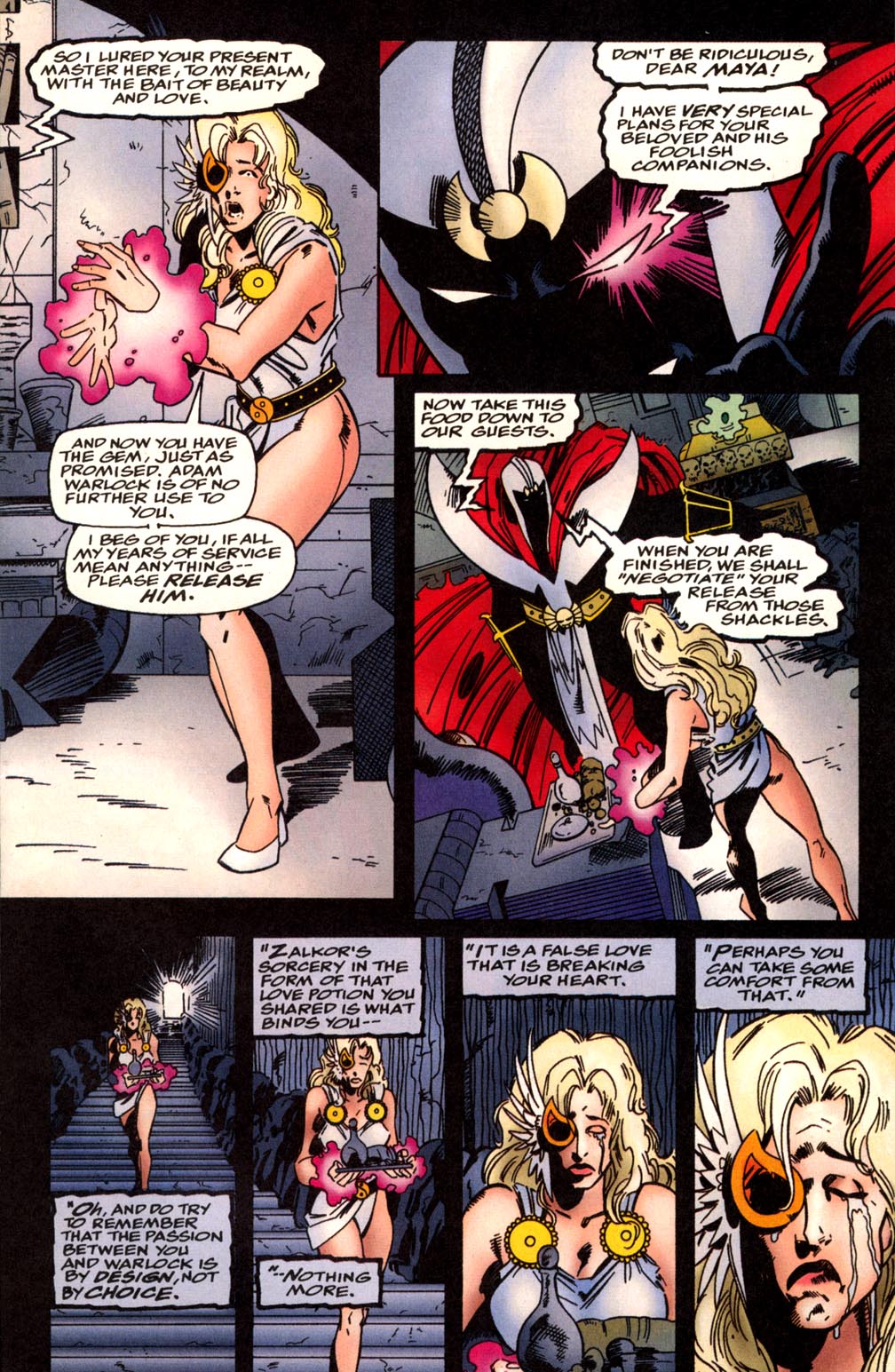 Read online Warlock and the Infinity Watch comic -  Issue #33 - 4