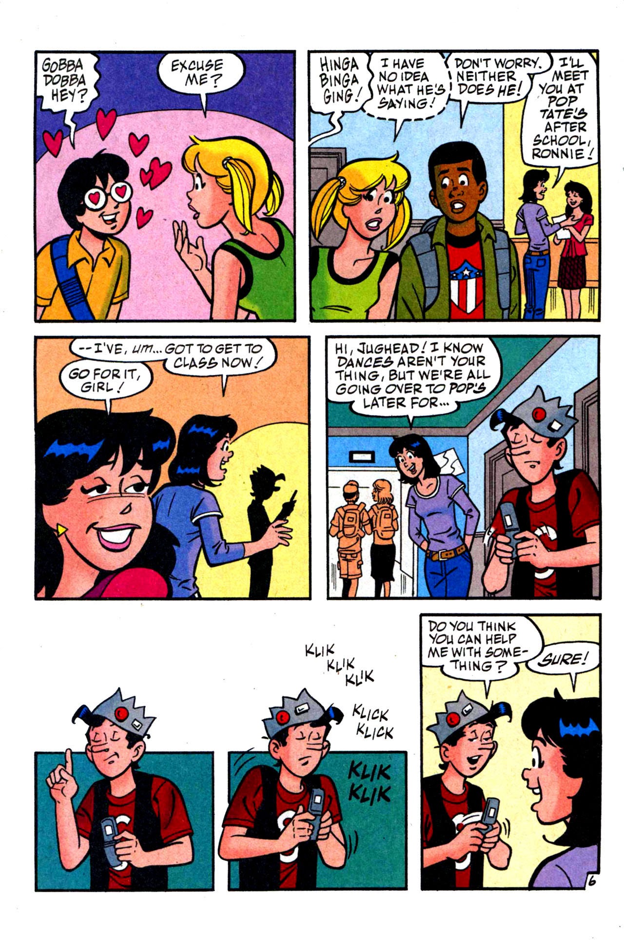 Read online Archie Freshman Year comic -  Issue # TPB 1 - 98