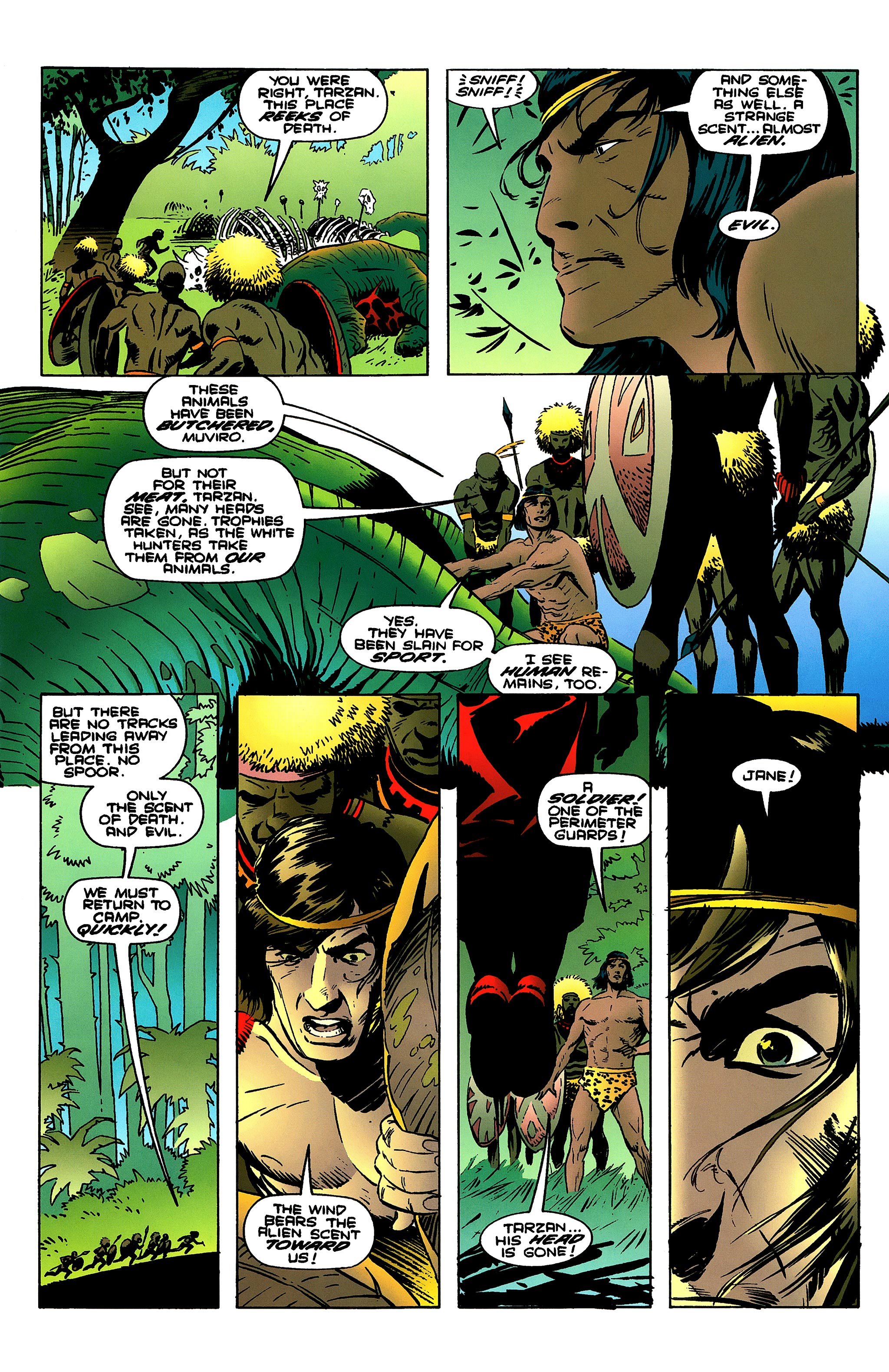Read online Tarzan vs. Predator at the Earth's Core comic -  Issue #1 - 15