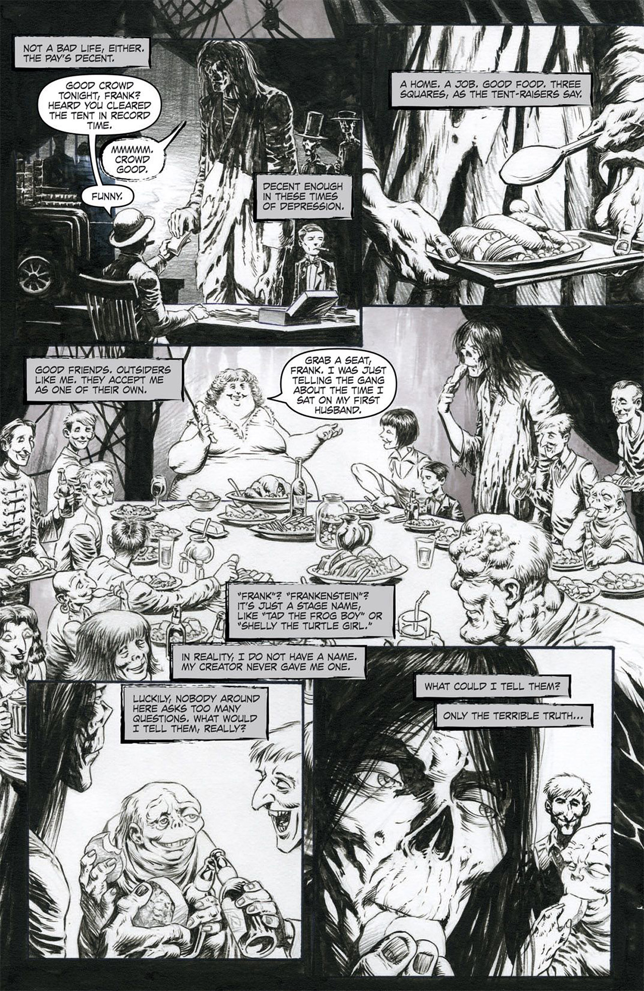 Read online Frankenstein Alive, Alive! comic -  Issue #1 - 8