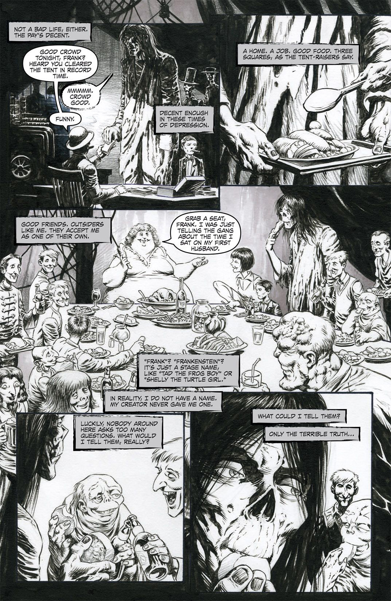 Read online Frankenstein Alive, Alive! comic -  Issue #1 - 8