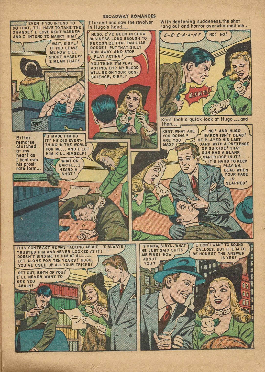 Read online Broadway Romances comic -  Issue #4 - 11