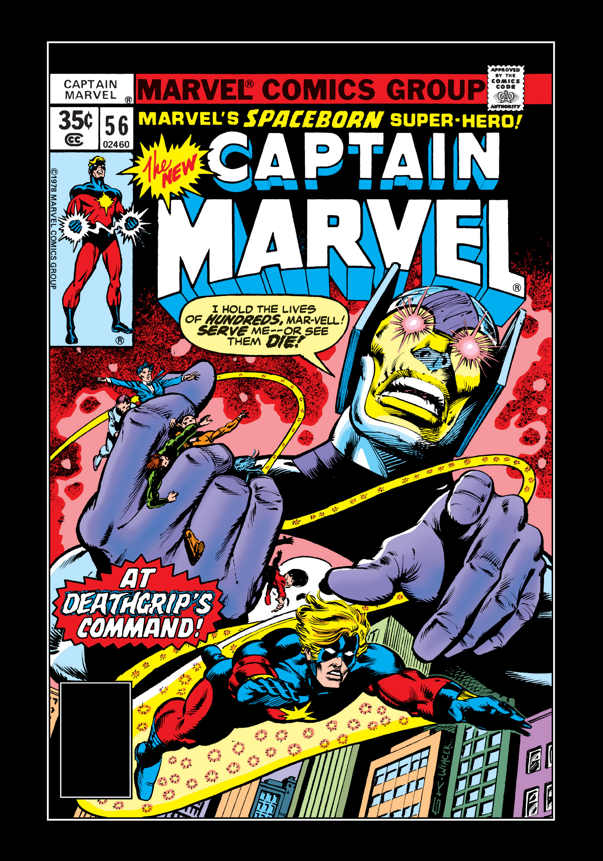 Read online Marvel Masterworks: Captain Marvel comic -  Issue # TPB 5 (Part 2) - 71
