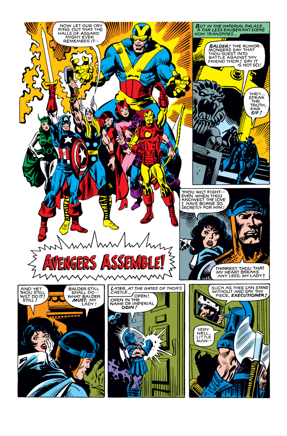 Read online What If? (1977) comic -  Issue #25 - Thor and the Avengers battled the gods - 14