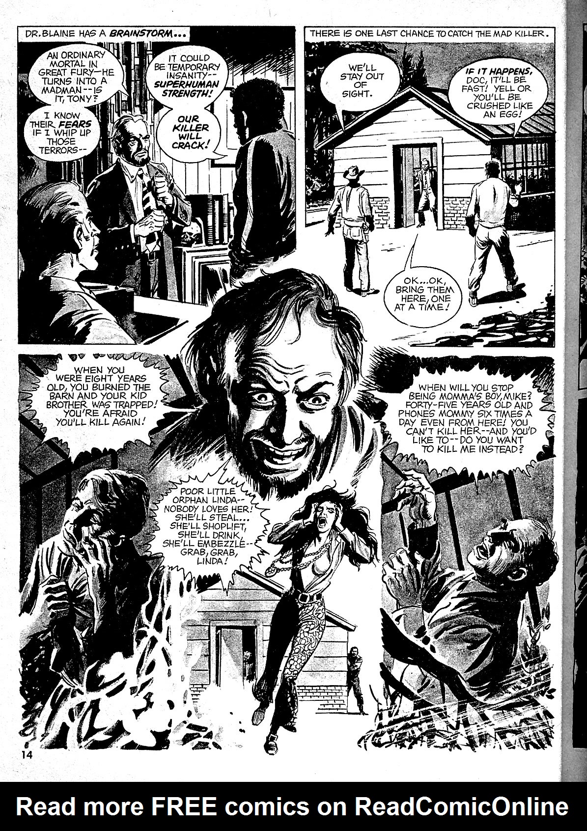 Read online Nightmare (1970) comic -  Issue #7 - 14