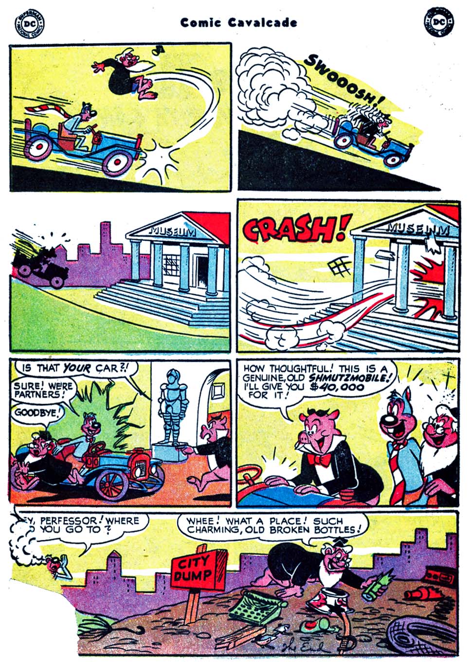 Read online Comic Cavalcade comic -  Issue #63 - 14