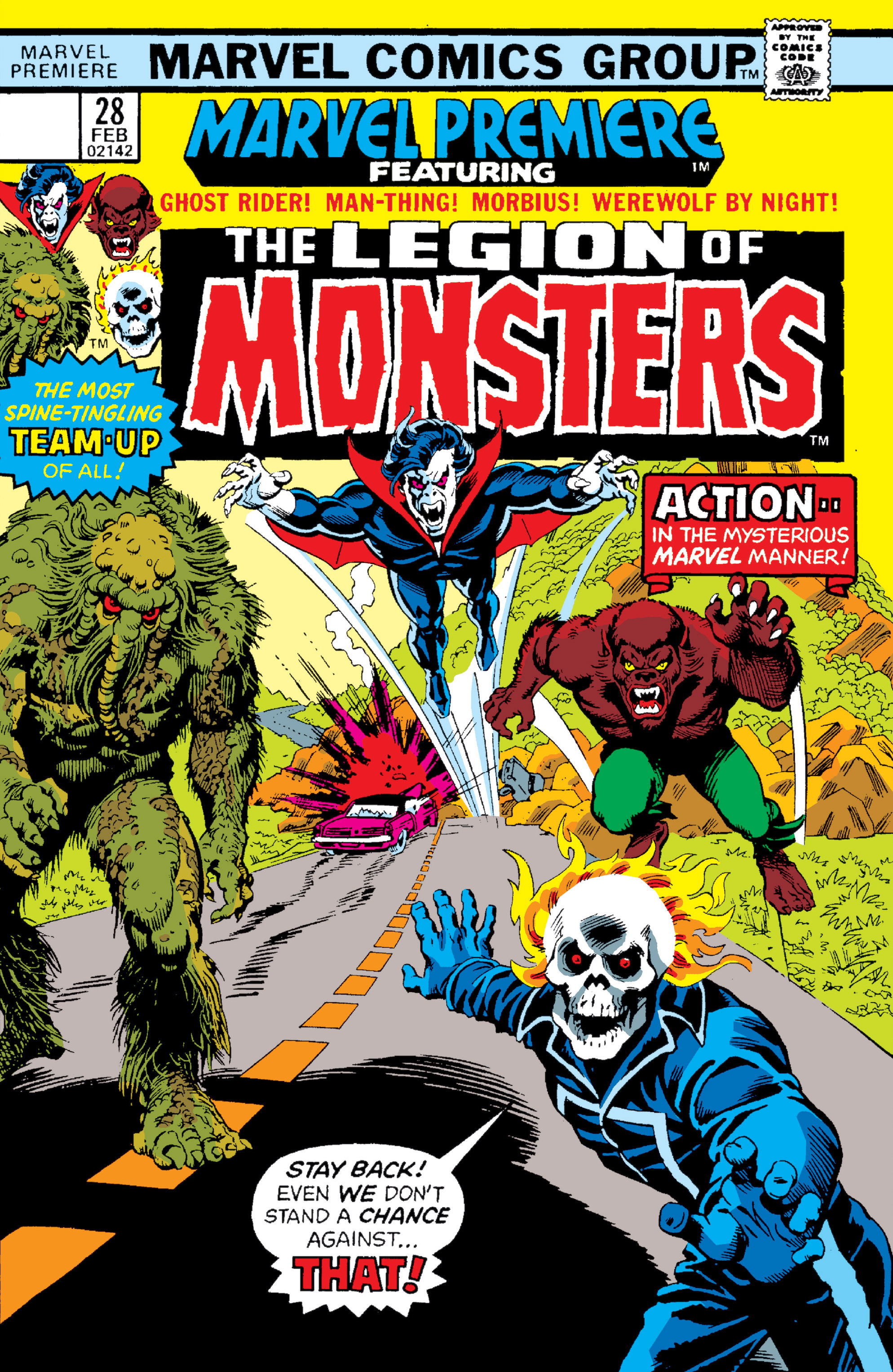 Read online Marvel Premiere comic -  Issue #28 - 1