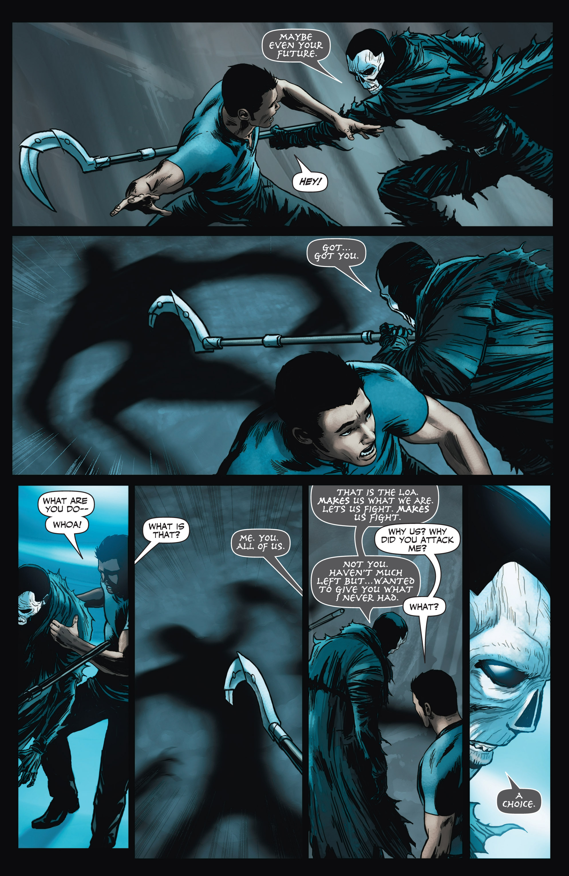 Read online Shadowman (2012) comic -  Issue #3 - 19