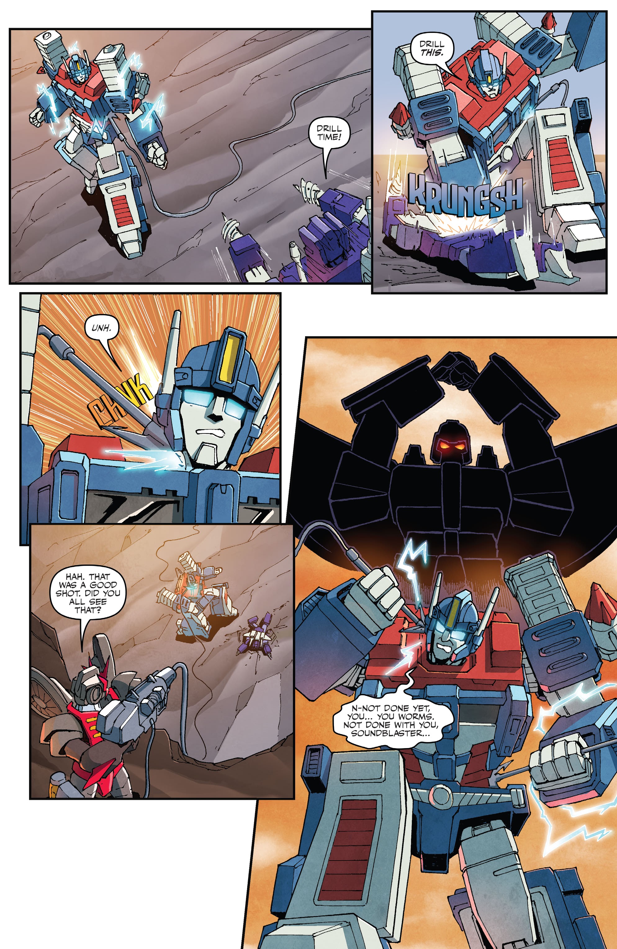 Read online Transformers (2019) comic -  Issue #37 - 22