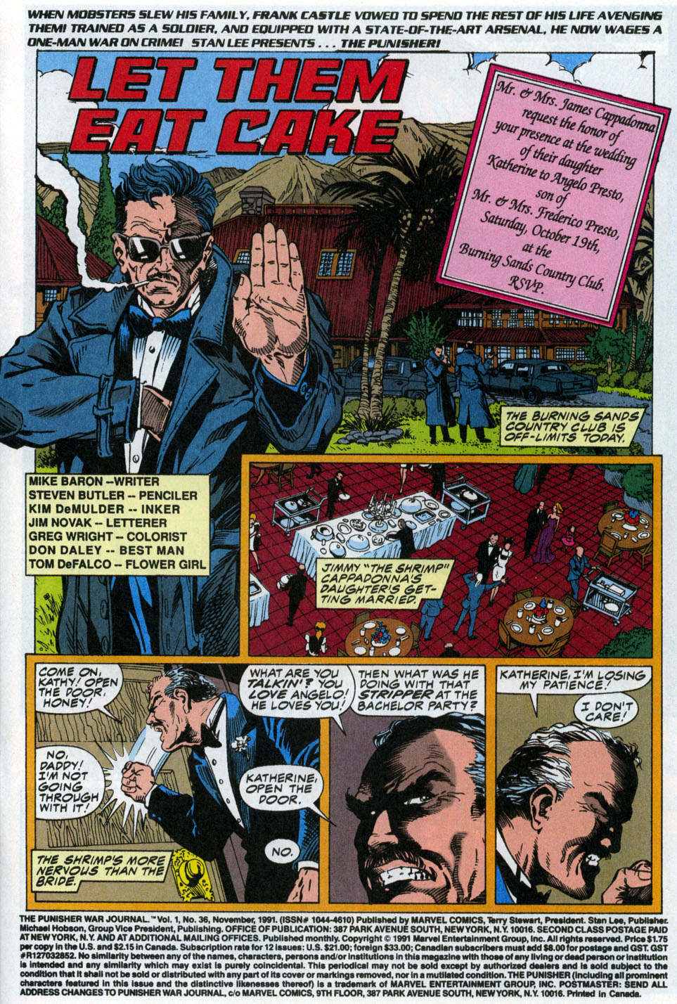 Read online The Punisher War Journal comic -  Issue #36 - 2