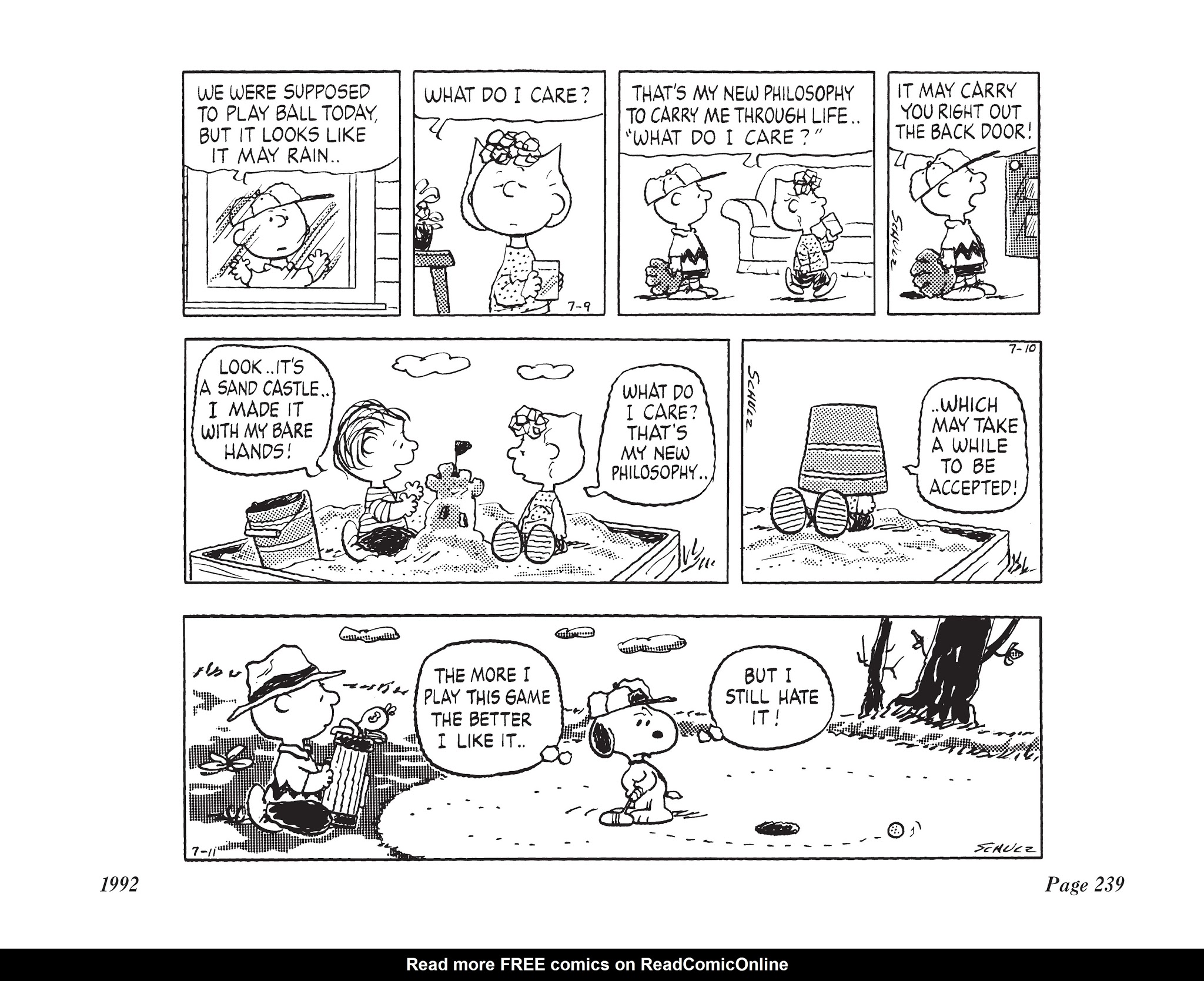 Read online The Complete Peanuts comic -  Issue # TPB 21 - 253