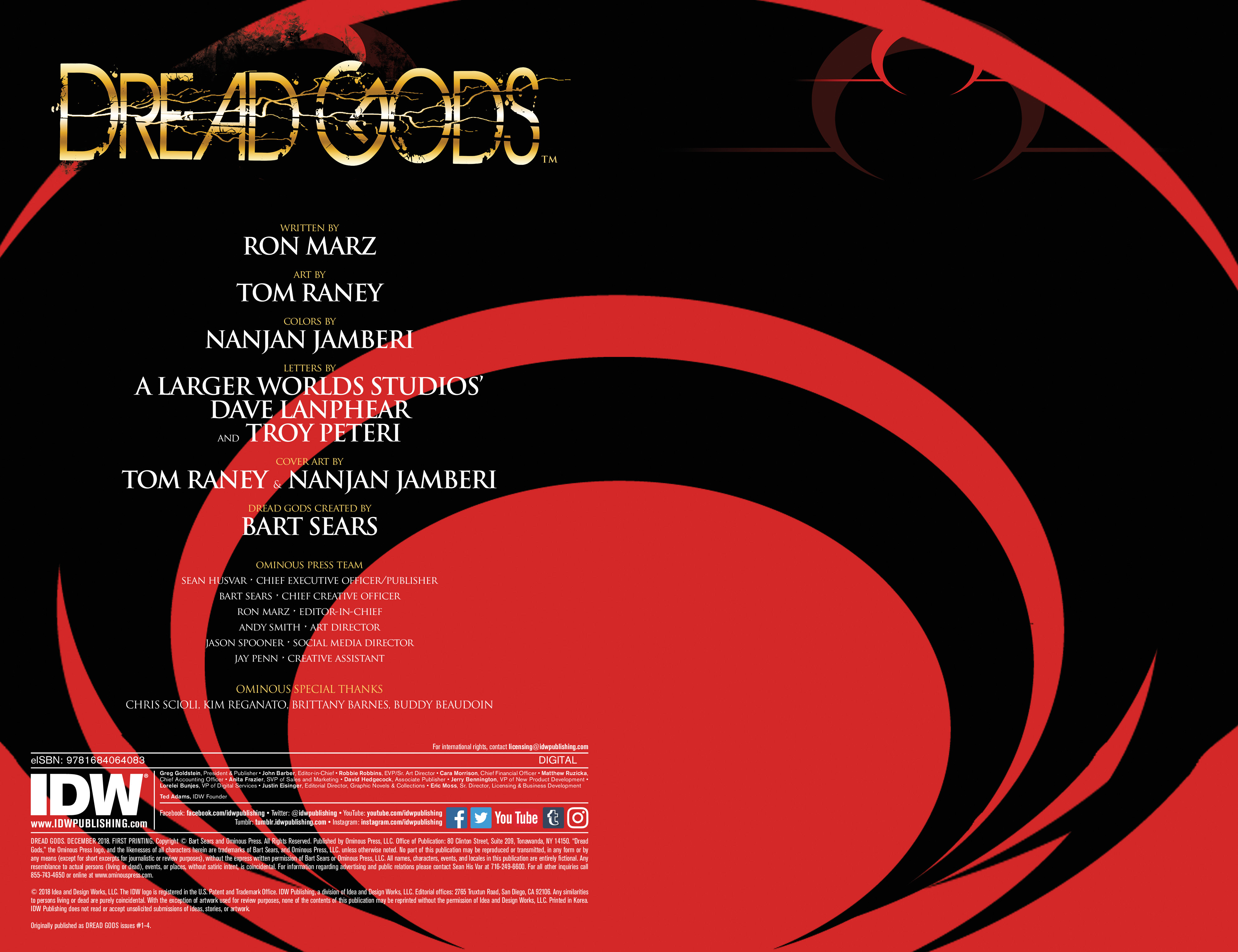 Read online Dread Gods comic -  Issue # _TPB - 4